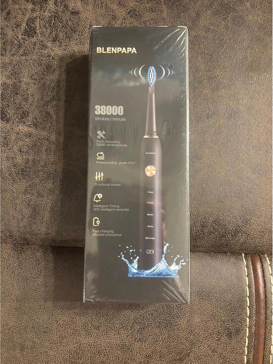 Other - BLENPAPA Sonic Electric Toothbrush 38000 Strokes IPX7 Waterproof NIB